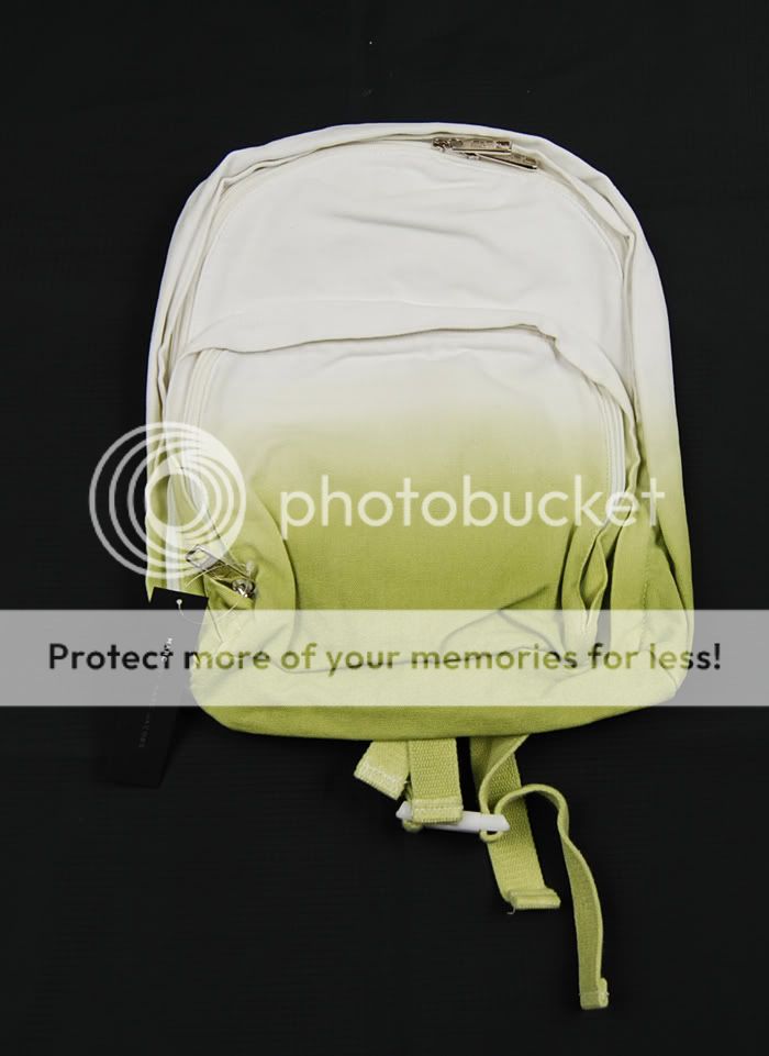 MARC JACOBS Dip Dye TOTE Book Bag Backpack Green NWT  