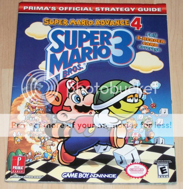 Super Mario Bros 3 Game Boy Advance Prima Strategy Guide Nintendo 