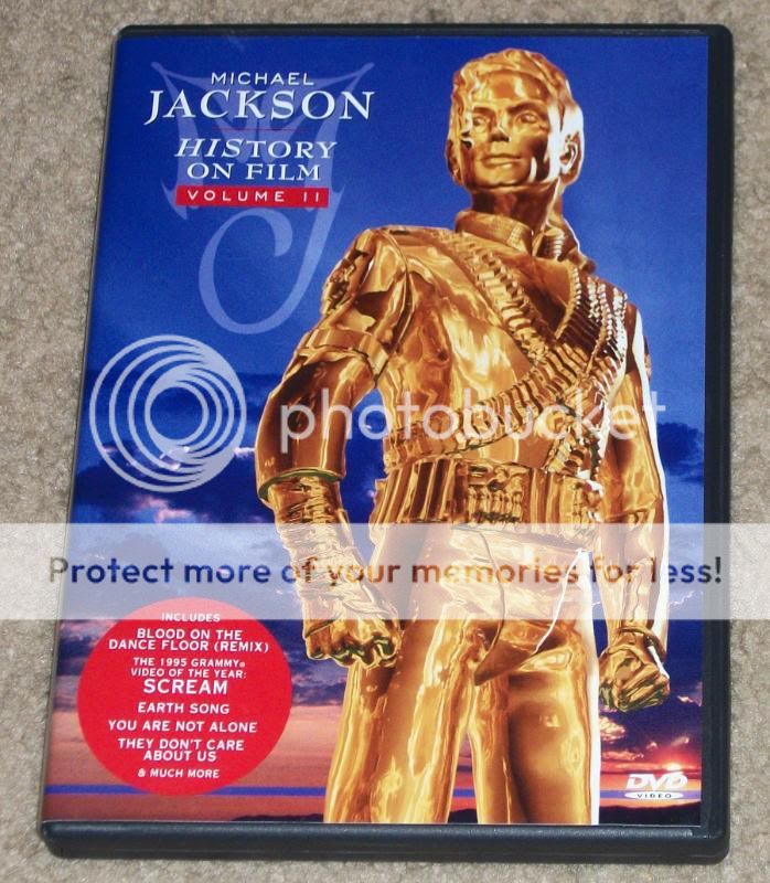 Jackson History on Film Volume II DVD 1998 Billie Jean Beat It