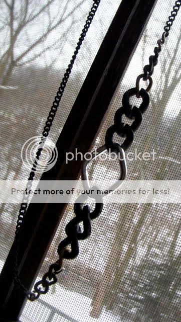 nwt MIXED MEDIA linked CHAIN urban outfitters NECKLACE  