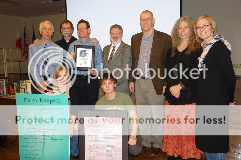 The Upper Peninsula Interfaith EarthKeeper team received the Michigan Sierra Club White Pine Award in November 2008.